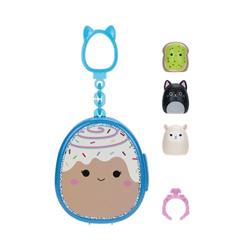 Jazwares Squishmallows - Squish-a-longs: Mystery Mini-Squish Clip Series 2 (1 Inch) (5PCS) (Asst.) (CDU24PCS) (SQAL0072-75) - Image 5