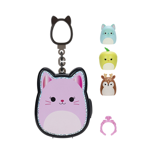 Jazwares Squishmallows - Squish-a-longs: Mystery Mini-Squish Clip Series 2 (1 Inch) (5PCS) (Asst.) (CDU24PCS) (SQAL0072-75) - Image 6