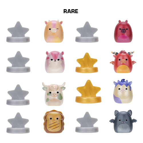Jazwares Squishmallows - Squish-a-longs: Mystery Mini-Squish Clip Series 2 (1 Inch) (5PCS) (Asst.) (CDU24PCS) (SQAL0072-75) - Image 7