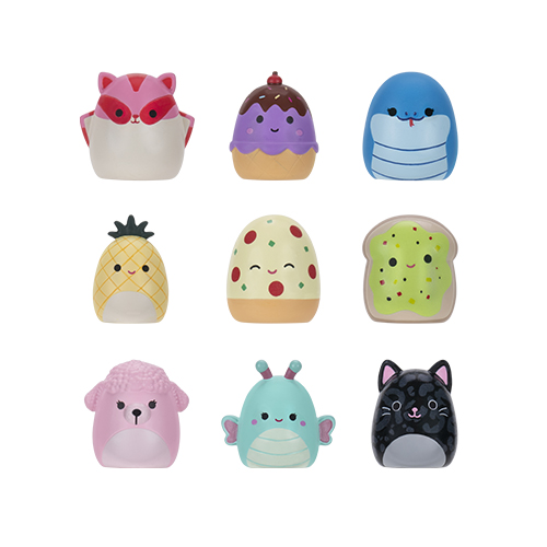 Jazwares Squishmallows - Squish-a-longs: Mystery Mini-Squish Clip Series 2 (1 Inch) (5PCS) (Asst.) (CDU24PCS) (SQAL0072-75) - Image 8