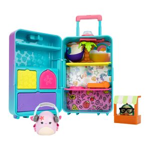 Jazwares  Squishmallows - Squish-a-longs: Carry-On Playset (9PCS)