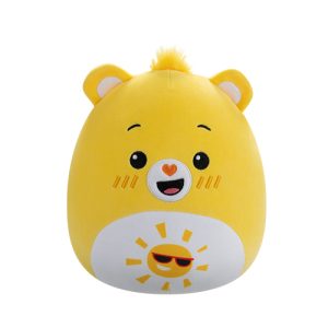 Jazwares - Squishmallows Cartoon Animation: Care Bears - Funshine Bear (8 Inch) (SQCB00001)