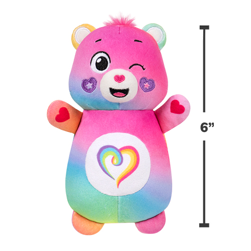 Jazwares - Squishmallows - HugMees Cartoon Animation: Care Bears - Togetherness Bear (6 Inch) (SQCB00090) - Image 3