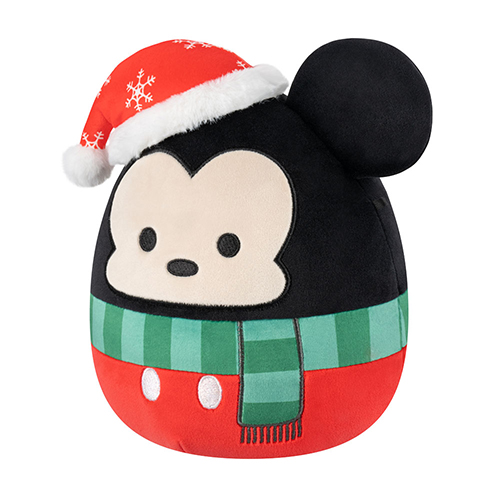 Jazwares - Squishmallows Cartoon Animation: Disney - Mickey Mouse & Friends - Winter Holiday Mickey Mouse (8 Inch) (SQDI01537) - Image 2