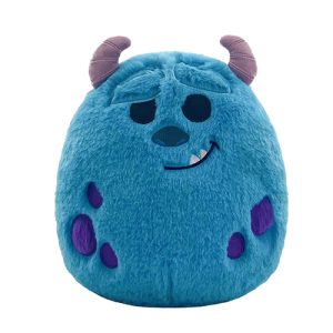 Jazwares - Squishmallows - Fuzz-A-Mallows Cartoon Animation: Disney Pixar - Monsters Inc. - Sulley (8 Inch) (SQDI01467)