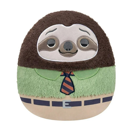 Jazwares - Squishmallows - Fuzz-A-Mallows Cartoon Animation: Disney - Zootopia - Flash (8 Inch) (SQDI01467)