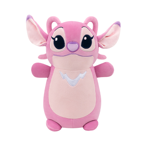 Jazwares - Squishmallows - HugMees Cartoon Animation: Disney - Lilo & Stitch - Angel (6 Inch) (SQDI01411)