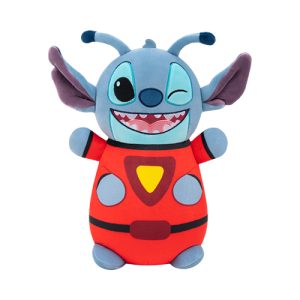 Jazwares - Squishmallows - HugMees Cartoon Animation: Disney - Lilo & Stitch - Alien Stitch 626 Day (6 Inch) (SQDI01411)