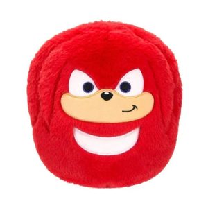 Jazwares - Squishmallows - Fuzz-A-Mallows Games: SEGA - Sonic the Hedgehog - Knuckles (8 Inch) (SQSG00330)