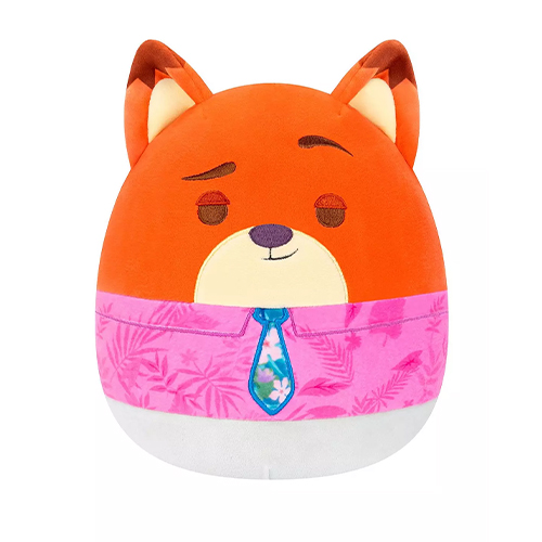 Jazwares - Squishmallows Cartoon Animation: Disney - Zootopia 2 - Nick Wilde (8 Inch) (SQZT00008)