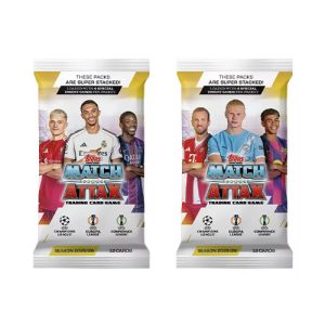 Topps - Match Attax Sports: UEFA Trading Card Game (TCG) - 2026 - Single Pack (CDU32PCS) (One Random Piece)