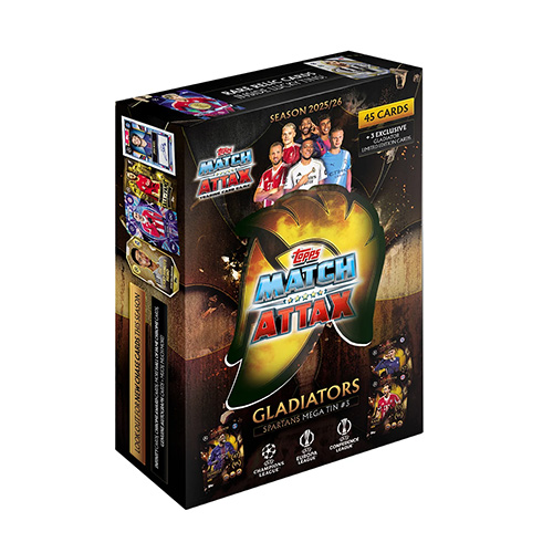 Topps Match Attax Sports: UEFA Trading Card Game (TCG) - 2026 - Mega Tin (One Random Piece) - Image 4