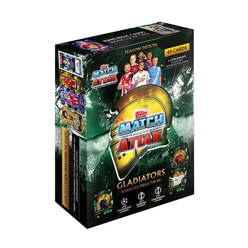 Topps Match Attax Sports: UEFA Trading Card Game (TCG) - 2026 - Mega Tin (One Random Piece) - Image 3