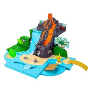 Jazwares - Carry Case Games: Nintendo - Pokemon - Volcano Playset