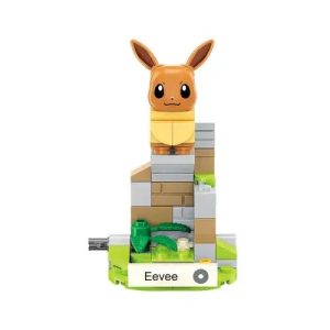 Qman - Keeppley Games: Nintendo - Pokemon - Mini Eevee 63Pcs