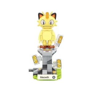 Qman - Keeppley Games: Nintendo - Pokemon - Mini Meowth 68Pcs