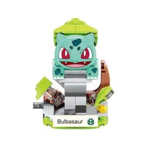 Qman - Keeppley Games: Nintendo - Pokemon - Mini Bulbasaur 74Pcs