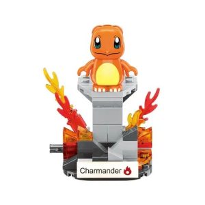 Qman - Keeppley Games: Nintendo - Pokemon - Mini Pokemon - Mini Charamander 60Pcs