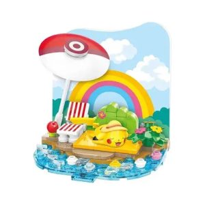 Qman - Keeppley Games: Nintendo - Pokemon - Pikachu Sunbathing