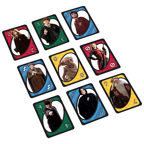 Mattel UNO Harry Potter Card Game For Kids, Adults And Game Night Based On The Popular Series - Image 2