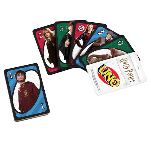 Mattel UNO Harry Potter Card Game For Kids, Adults And Game Night Based On The Popular Series - Image 4