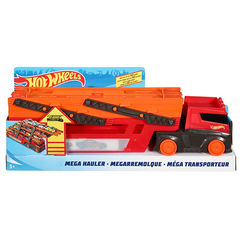 Mattel - Hot Wheels Toys: MEGA Hauler With Storage For Up To 50 1:64 Scale (Cars Ages 3 & Older) - Image 2