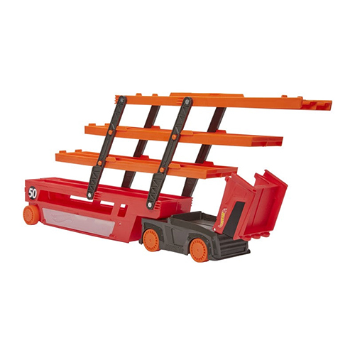 Mattel - Hot Wheels Toys: MEGA Hauler With Storage For Up To 50 1:64 Scale (Cars Ages 3 & Older) - Image 3