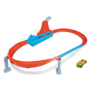 Mattel Hot Wheels Rapid Raceway Champion Action Speed Boost Oval Track