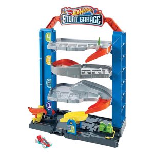 Mattel Hot Wheels City Stunt Garage Play Set