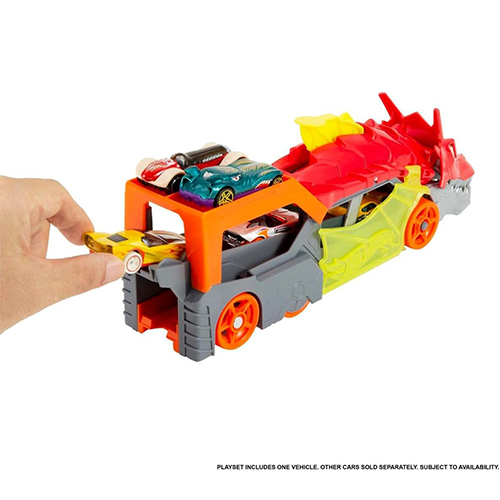 Mattel Hot Wheels City Dragon Launch Transporter - Image 3