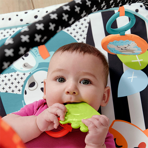 Mattel Fisher-Price 3-In-1 Music Glow And Grow Gym Infant Playmat With Lights & Removable Toys - Image 5