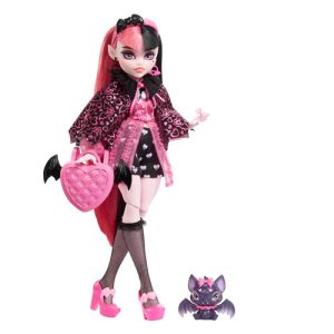 Mattel - Monster High Toys: Draculaura Doll With Pet & Accessories