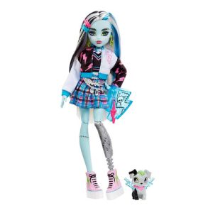 Mattel - Monster High Toys: Frankie Stein Doll With Pet & Accessories