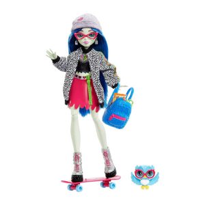Mattel - Monster High Toys: Ghoulia Yelps Doll With Pet & Accessories
