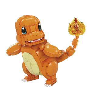Mattel - MEGA Toys: Pokemon - Jumbo Charmander Building Set with 750 Compatible Bricks and Pieces