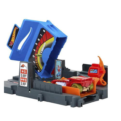 Mattel Hot Wheels City Speedy Pizza Pick-Up With 1:64 Scale Toy Car - Image 4