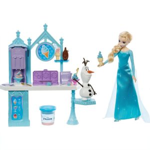 Mattel - Disney Princess Toys: Frozen - Fashion Doll Elsa & Olaf''''s Ice Cream Cart