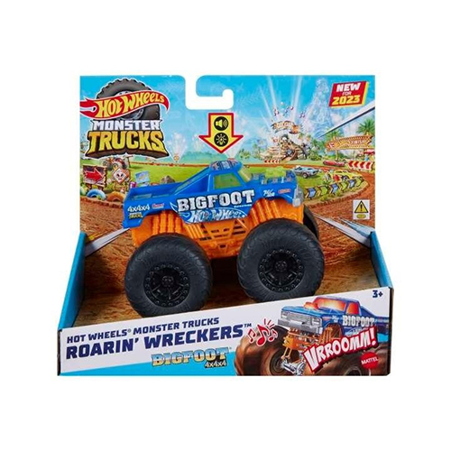 Mtattel - Hot Wheels Monster Trucks - Roarin Wreckers - Bigfoot (Group HDX60) - Image 2
