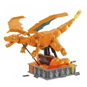 Mattel - MEGA Toys: Pokemon - Charizard Building Kit With Motion (1664 Pieces) For Collectors
