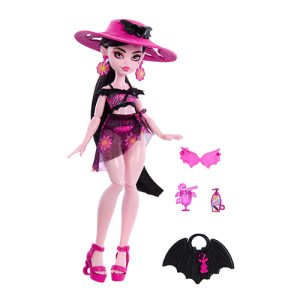 Mattel - Monster High Toys: Scare-Adise Island - Draculaura Fashion Doll With Swimsuit & Accessories