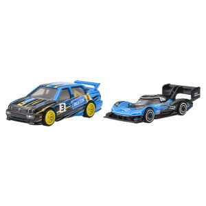 Mattel Hot Wheels Car Culture 2-Pack Volkswagen Jetta MK3 & Volkswagen ID R (HRR83 Group HBL96-979M)