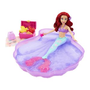 Mattel Disney Princess Swim & Sand Ariel Fashion Doll (10PCS)