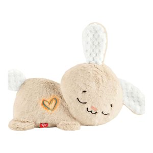 Mattel Fisher-Price Soothe & Settle Bunny Plush Baby Toy & Customizable Sound Machine With Motion