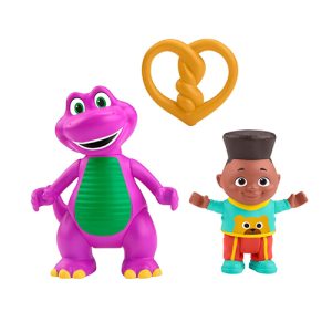 Mattel - Fisher-Price - Barney''s World - Barney & David (JDB87-965A)