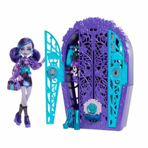 Mattel Monster High Skulltimate Secrets Garden Mysteries Playset, Twyla Doll With 19+ Surprises