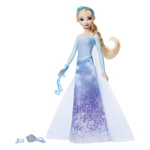Mattel Disney Frozen Spin & Reveal Elsa Fashion Doll & Accessories With 11 Surprises From Disney Movie