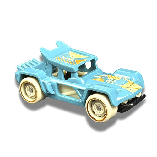 Mattel Hot Wheels Baja Blazers 5-Pack (Bull Whip, '87 Dodge D100, Ford Bronco R, Mountain Mauler, '17 Jeep & Wangler) - Image 2