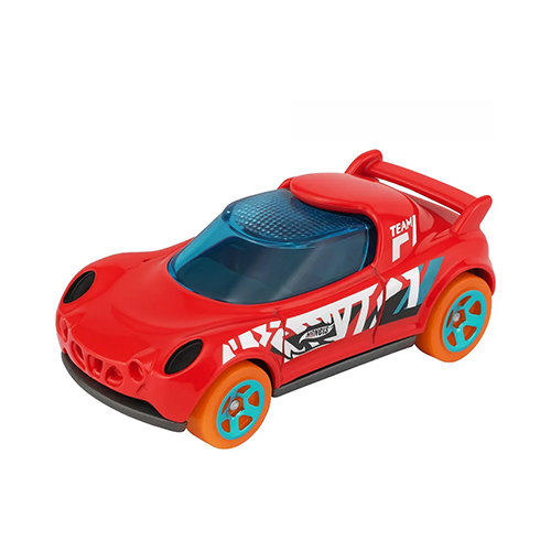Mattel Hot Wheels Stunt Tracks 5-Pack (Exotique, Electrack, Lindster Prototype HI Beam & HW-4-Trac) (JBJ83) - Image 4