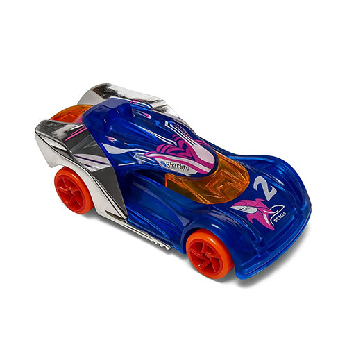 Mattel Hot Wheels Stunt Tracks 5-Pack (Exotique, Electrack, Lindster Prototype HI Beam & HW-4-Trac) (JBJ83) - Image 6