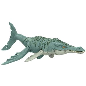 Mattel Jurassic World Rebirth Frenzy Pack Torvoneustes Dinosaur Figure, Authentic Toy, Digital Play JCL54 (JGB72-965A)